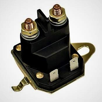 LActrical New Heavy duty Starter Solenoid For Husqvarna Craftsman Husqvarna Plastic Spade Contactor