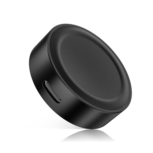 RUXELY Adaptador Cargador Magnético para Apple Watch,2 Puertos USB C Cable Carga Alimentación iPhone Reutilizable,Soporte Portátil Inalámbrico para iWatch Series 11 10 9 8 7,SE,Ultra 3 2,46/45/44/42mm