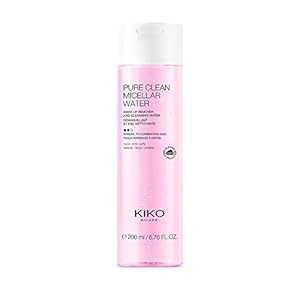 KIKO Milano Pure Clean Micellar Water Normal To Combination 200Ml | Micellair water dat make-up verwijdert voor normale…