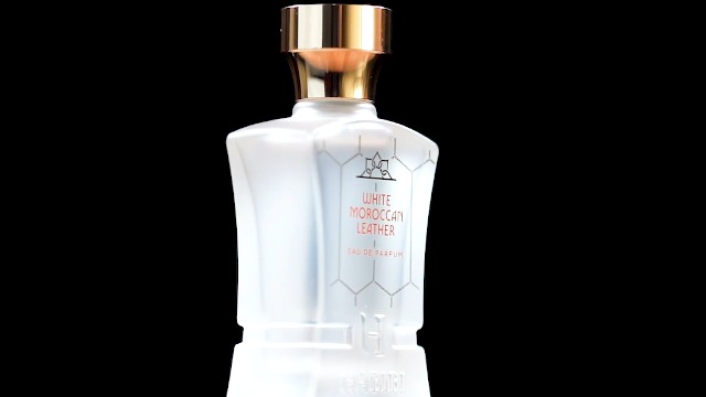 white moroccan leather cologne