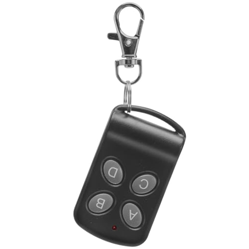 HONMEET Mando a Distancia para Puerta de Garaje 433 MHz Control Remoto Inalámbrico 4 Botones Función Aprendizaje de Códigos Compatible Puertas de Garaje y Persianas Enrollables 1