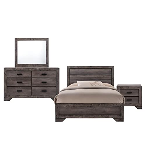 Picket House Furnishings Grayson Youth Full Panel 4PC Bedroom Set