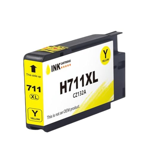 Cartouche 711XL jaune pour imprimer vos plans d'architecte sur DesignJet T120 T520