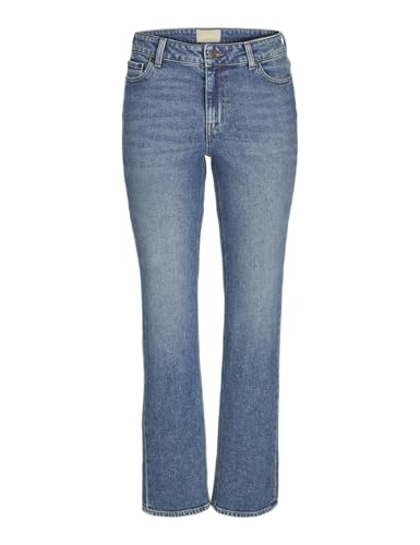 Jeans Jxnice Jack & Jones pour femme en denim bleu moyen taille 27W 32L