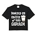 Sarcastic Gift Idea Girls Teens Tweens Coffee & Sarcasm Comfort Colors Crop Top