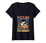 Jigsaw Puzzle Black Cat Puzzling Makes Me Feel