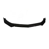 Lip Zderzak Przedni,5szt 110 do 140 mm Regulowany Uniwersalny Stylowy Spoiler Samochód, Anti Collision Zderzak Przedni Spoiler Body Kit, Mods Zewnętrzny Samochód, Modyfikacja Części (Czarny