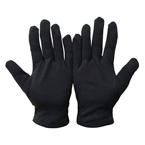 Happyyami 12Pares Guantes De Hidratantes Para Mujer Guantes Ceremoniales De Protección Jardinería Limpieza y Talla S