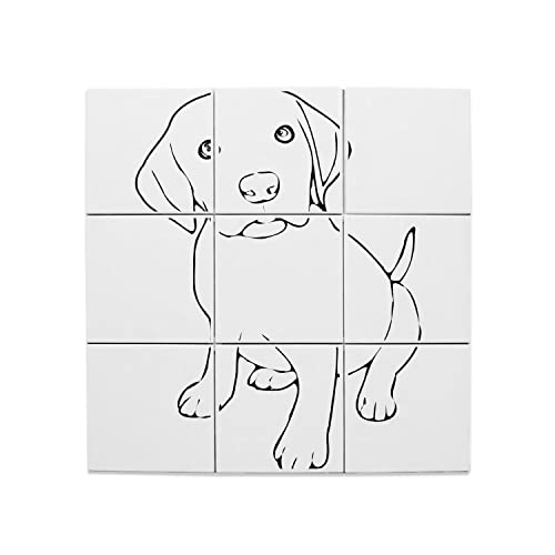 Carreaux céramique décoratif dessin chiot de qualité supérieure pour fresque murale