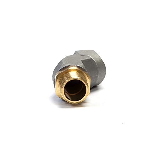 Image of 2PCS 3 /4 Inch Fuel Swivel with Roating Connector Fuel Hose Connector NPT Connector Fuel Plane Swivel