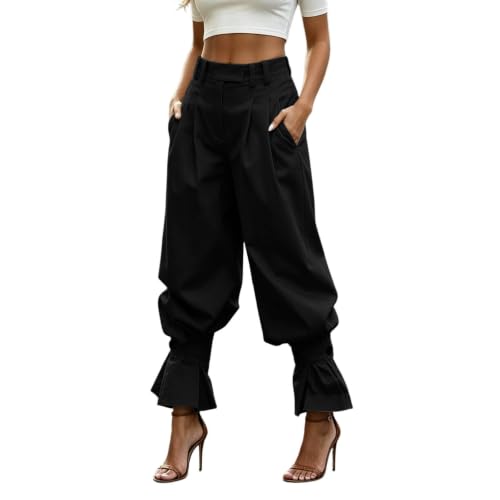 Pantalon d'été fluide ample qui affine la silhouette