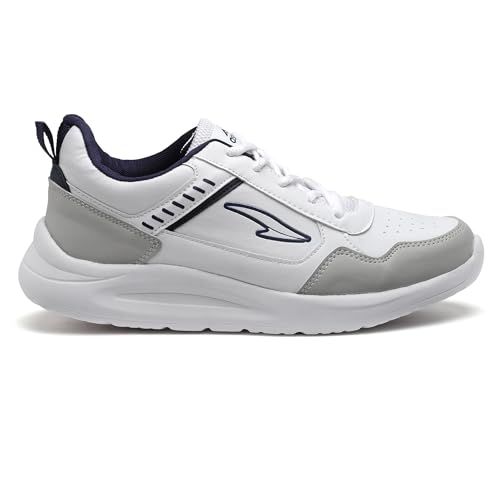 Image of ASIAN Men TOOFAN-01 Stylish Casual Mid Top Sneaker and Trendy Shoes for Men & Boys, Perfect, College, Parties and Outings, Lightweight, Comfortable, and Durable for All-Day Use