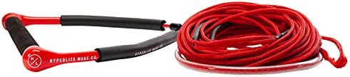 Hyperlite CG Wakeboard Handle w/Fuse Mainline Sz 70ft Red