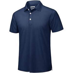 TACVASEN Men’s Breathable Pol...