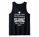 Thank You For Protecting My Family -Mask COVID Tee