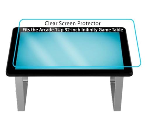 Photodon Clear Screen Protector to fit the Arcade1Up 32-inch Infinity Game Table with Installation Kit