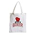 Fabulous Grand Sac Shopping Plage Etudiant Fils de Boxer Enfant Combat Humour Boxe