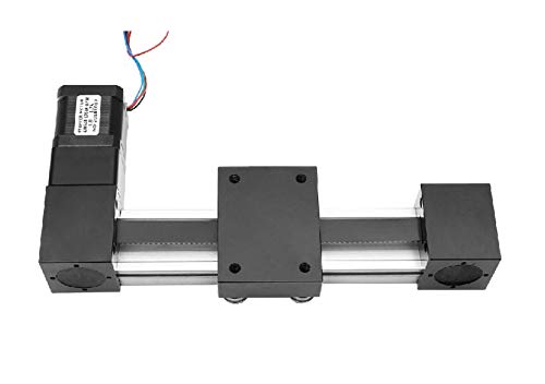 Antrella 700mm Effective Travel Length, Belt Model 3M Roller Guide Slide Memory with 57 Stepper Motor Nema 23, XP Series Motion Sliding Table System, for CNC and 3D Printer