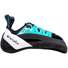 EVOLV Geshido Lace Climbing Shoes - Mens Black/Teal/White 12