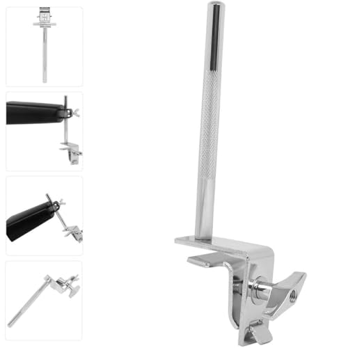 Abrazadera para cowbell de batería metal 6 pulgadas miniatura 6