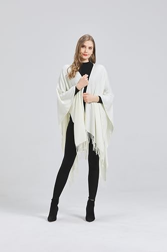 Modena Women's Wrap Shawl Poncho Ruana Cape Sweater Cardigan Open Front for Summer Spring Fall Winter4