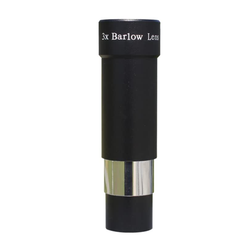 Lentille de Barlow 3 x 3,2 cm Grossissement ED Barlow Accessoires Télescope Oculaires Lentille