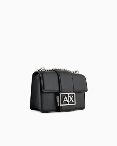 Armani Exchange A｜X Women's Jodie Crossbody Bag, Black, ONE SIZE4