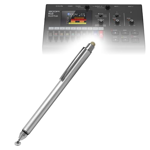 Stylet tactile double pointe pour Zoom R12 avec embout disque de précision