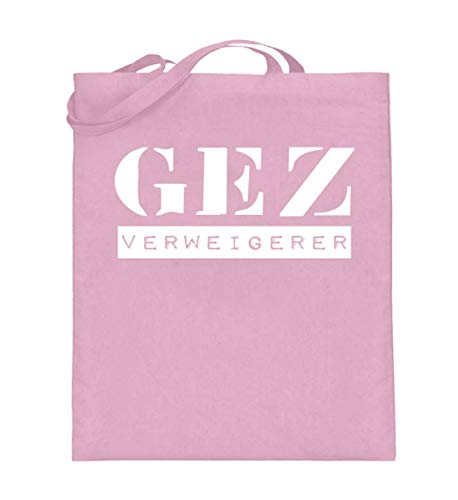 Sac en toile de jute rose clair GEZ Refuge cabas de transport anti-GEZ