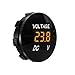 Automobile Voltmeter Detection Voltage Meter Retrofit On-Board USB Car Charging Bottle DC 5V-48V LED Digital Display with Socket(Orange)