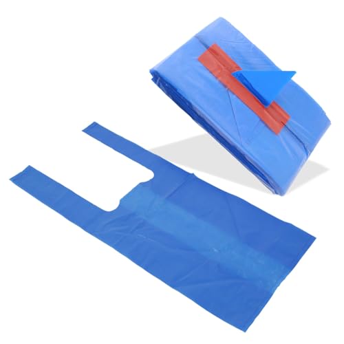 Tissue-Style Doggie Poop Bags - Blue Baby Powder Scent Dispenser Refill Bags - Case of 4200 bags…