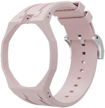 Ewatchparts Ceramic Case Silicone Strap Band Compatible With Royal Pop AP Swatch Pocket Watch Conversion