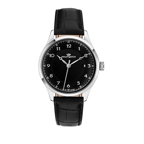 Philip Watch Reloj Hombre, Tiempo y Fecha, Analógico, 40 mm, Colección Museum   R8251225002