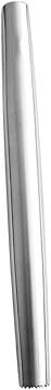 1Pc Non Stick Stainless Steel Rolling Pin for Baking Kitchen Roller with Smooth Surface Easy to Clean Baking Tool for Families Bakeries and Cake Shops