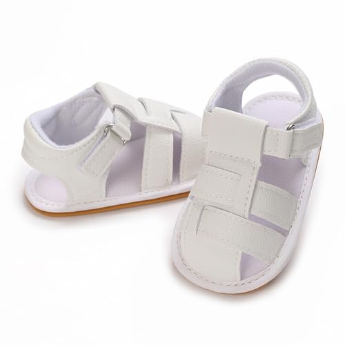 Squeaky Shoes for Infant Boys Girls Anti-Slip Sandals for Toddler Walking Shoes Baby Rubber Sole Open-Toe Sandals4
