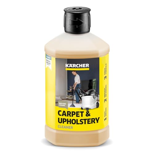 KÄRCHER Detergente per tappeti RM 519, adatto per la pulizia di moquette, tappezzeria, sedili auto e superfici imbottite, 1L detergente concentrato diluito produce 40 L di detergente