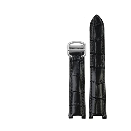 [FKYRGF] vU[Xgbv 18*10 ~[g 20*12 ~[guEubNJ[tXLuXbg܂肽݃obN PASHA W3108 vohƌ݊(Black-silver buckle,18mm-10mm