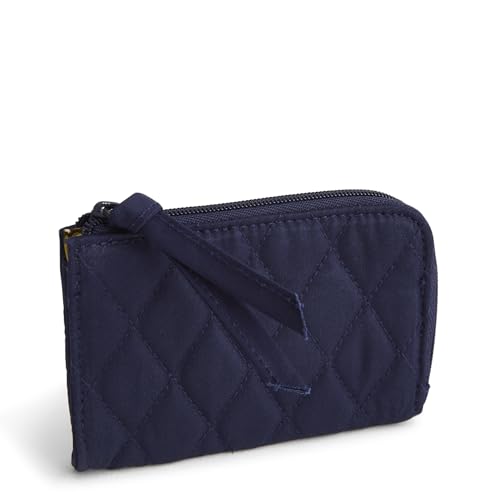 Image of Vera Bradley Women's Premium Cotton Zip Card Pouch