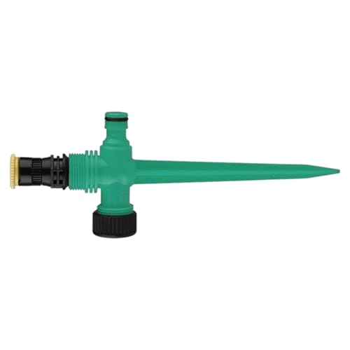HUANGING Aspersor subterráneo de pared de tipo pesado, riego ajustable de 180 grados para plantas fácilmente instalación en 5 minutos