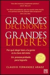 Paperback GRANDES DECISIONES, GRANDES LIDERES (Spanish Edition) [Spanish] Book