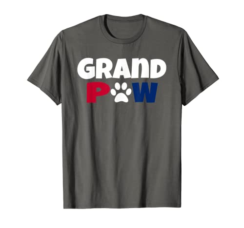 Grand Paw - Camiseta para amantes de los perros, 4 de julio Camiseta