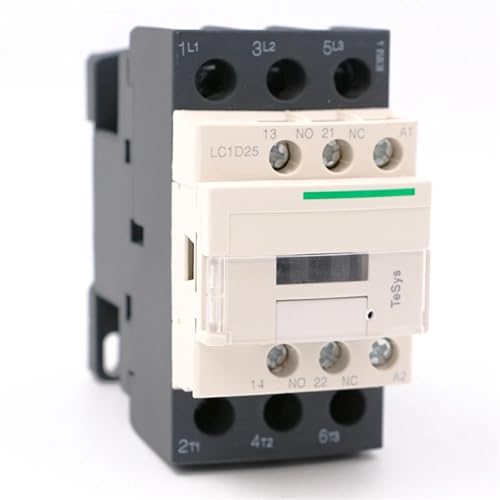 Contacteur triphasé 25 A LC1D25Q7 380V bobine alternative pour moteur asynchrone