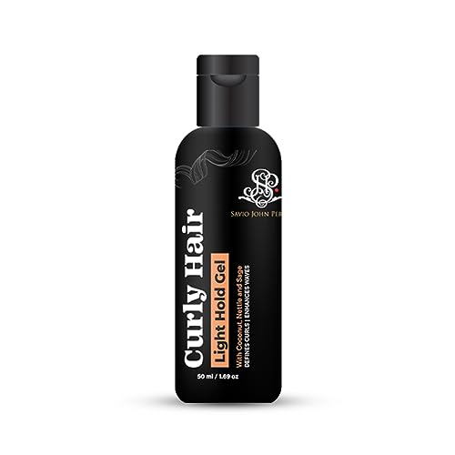 Curly Hair Light Hold Gel | Wavy and Curly hair products | Travel Friendly Minis | Curl Defining Gel | Defines, Moisturizes, and Tames Flyaways | Enriched with Shea Butter, Hibiscus, Avacado oil | Mag