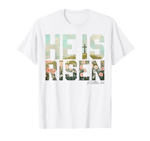 He Is Risen Boho T-Shirt