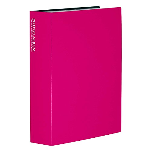 セキセイ SEKISEI アルバム ポケット フォトアルバム Lサイズ 240枚収容 L 201~300枚 ピンク KP-240