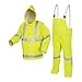 Luminator, .38mm, PVC/Polyester, Suit, 3 PC, Reflective Tape, FLUOR LIME - 2083SRX2