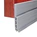 Produktbild EXTSUD Selbstklebende Tür Türdichtung Dichtungsstreifen Zugluftstopper gegen Insekt Ersatzdichtung Wetterfest Blocker Schalldichtung Silikon Türstopper 100 * 5cm (1M Grau)