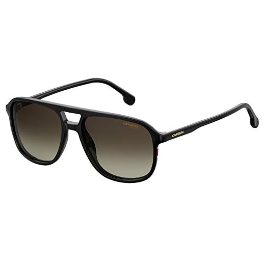 CARRERA Solglasögon 173S-807-56 rektangulära solglasögon 56, svart