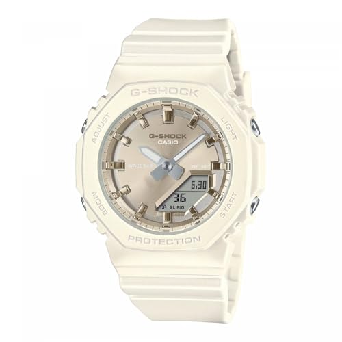 G-Shock Montre Femme Casio GMA-P2100ST-7AER antichoc étanche 200m blanche