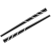 Car Stickers for Mercedes-Benz AMG A45 A Class, 2Pcs Car Side Door Skirt Stickers Racing Stripe Style Vinyl Decals